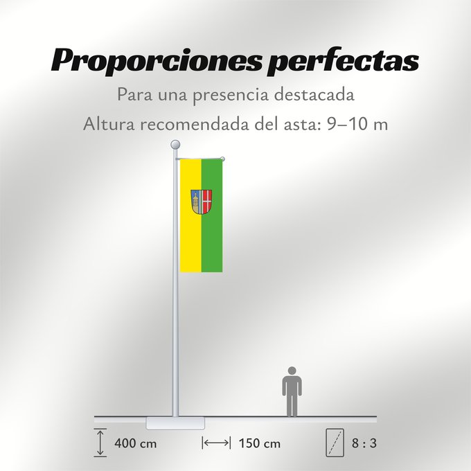 Proporciones de la bandera: Schweitenkirchen (Oberbayerns Städte)