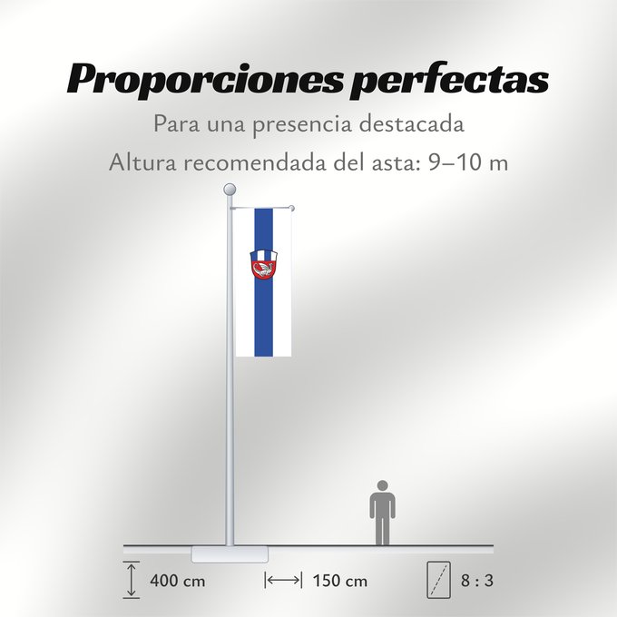 Proporciones de la bandera: Frasdorf (Chiemsee-Alpenland)
