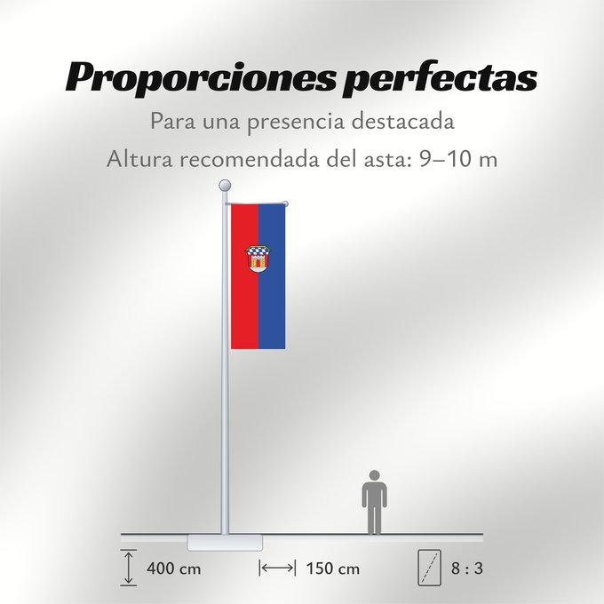 Proporciones de la bandera: Deggendorf, GKSt (Bayerischer Wald)