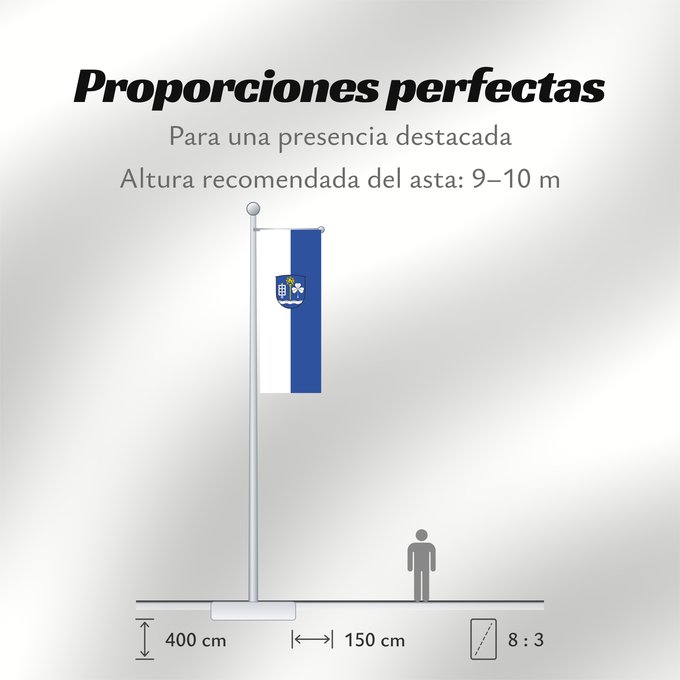 Proporciones de la bandera: Otzing (Bayerisches Golf- und Thermenland)