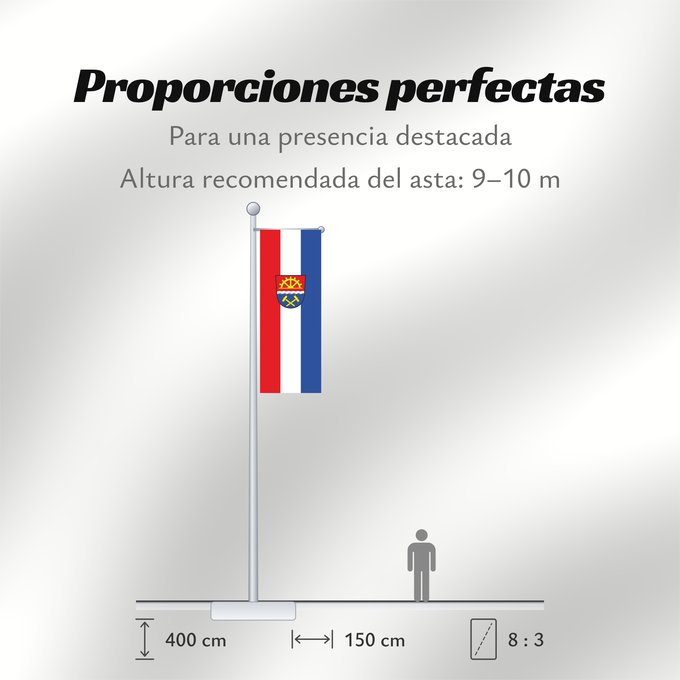 Proporciones de la bandera: Haidmühle (Bayerischer Wald)