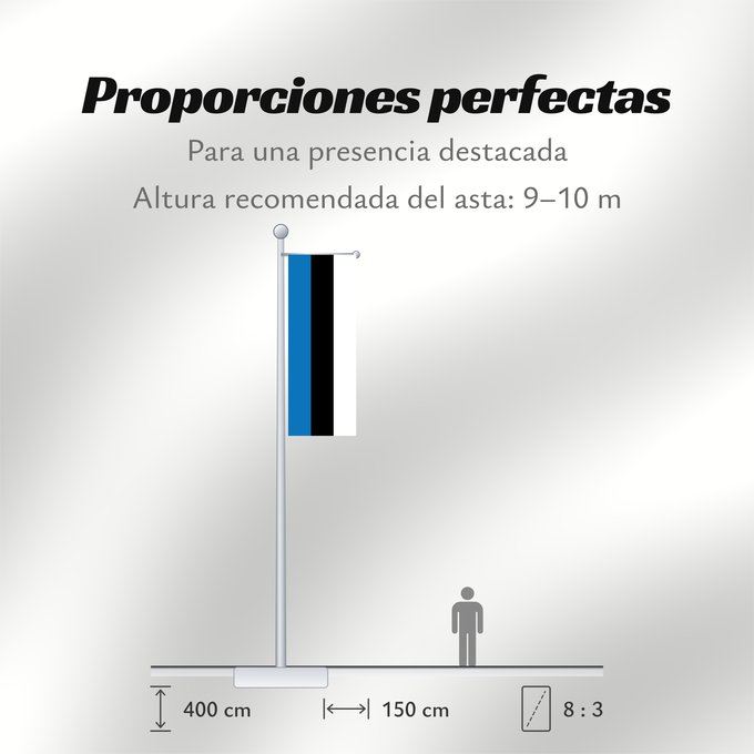 Proporciones de la bandera: Estonia L Estonie Estland Estone Estónia Estonii Сцяг Эстоніі Национално знаме на Естония Estonská vlajka Σημαία της Εσθονίας Eesti lipp پرچم کشور استونی Viron HEastóine Észtország エストニアの国旗 ესტონეთის დროშა Estijos Igaunijas Знаме на Естонија Estoniei Флаг