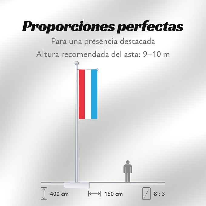 Proporciones de la bandera: Luxembourg	Luxemburgo	Luxemburg	Lussemburghese	Luksemburga	Сцяг Люксембурга	Национално знаме на Люксембург	Banniel Luksembourg	Lucemburská vlajka	Luxembourgs	Σημαία του Λουξεμβούργου	Luksemburgi lipp	پرچم لوکزامبورگ	Luxemburgin	Lucsamburg	ლუქსემბურგის დრო