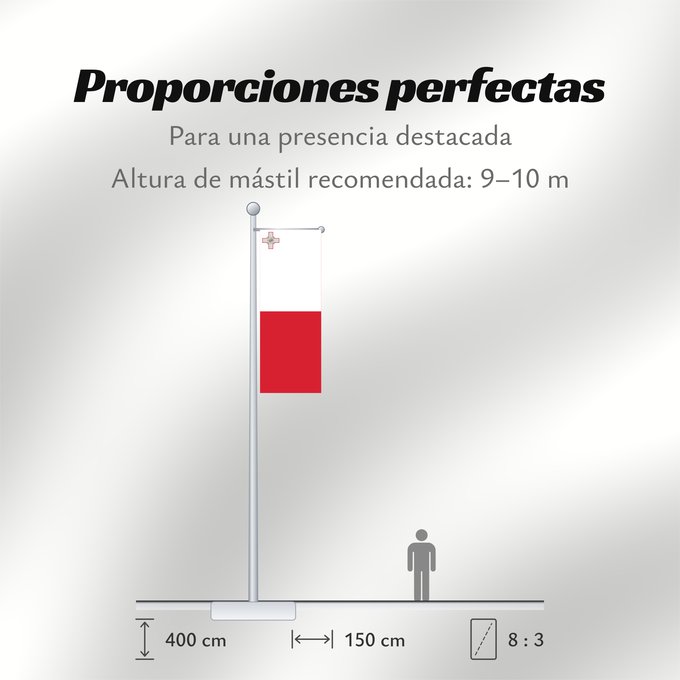 Proporciones de la bandera: Malta	Malte	Сцяг Мальты	Maltas	Ta  Malta	Флаг Мальты	Прапор Мальти