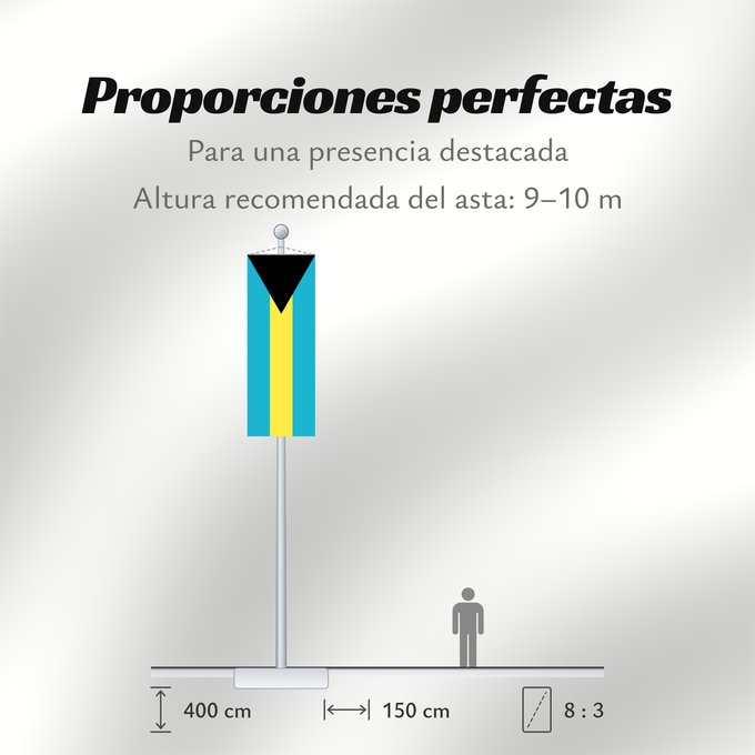Proporciones de la bandera: Bahamas Bahama Bahama s Das Bahamas Bahamów Y Bahamas La Bahamoj Bahaman Bahámaí Des Bahamas Ala Bahamayê Ynysow Bahama Знаме на Бахамите Pāmitl Bahamah Bahamakuna unanchan Statului Bahamas Флаг Багам Bahamov