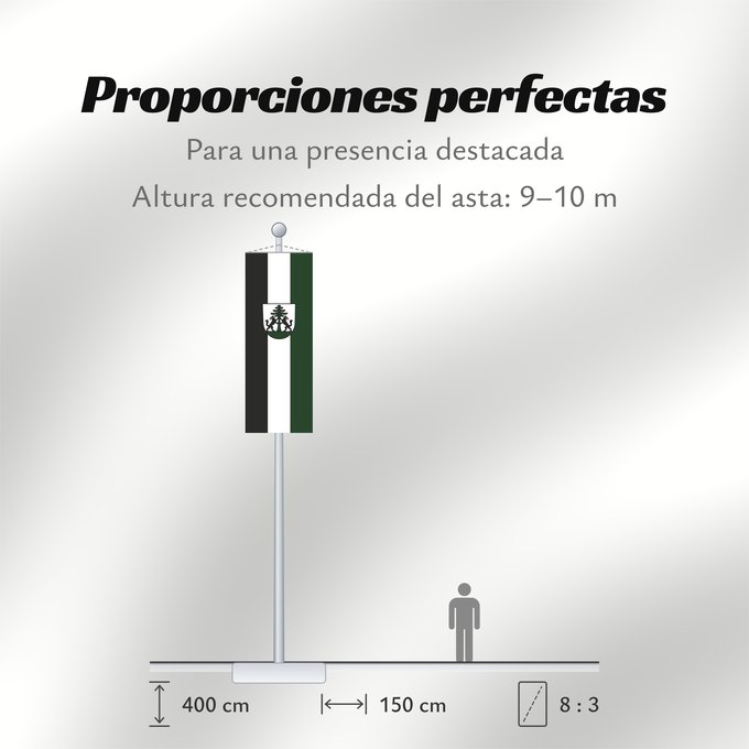 Proporciones de la bandera: Murrhardt (Region Stuttgart)