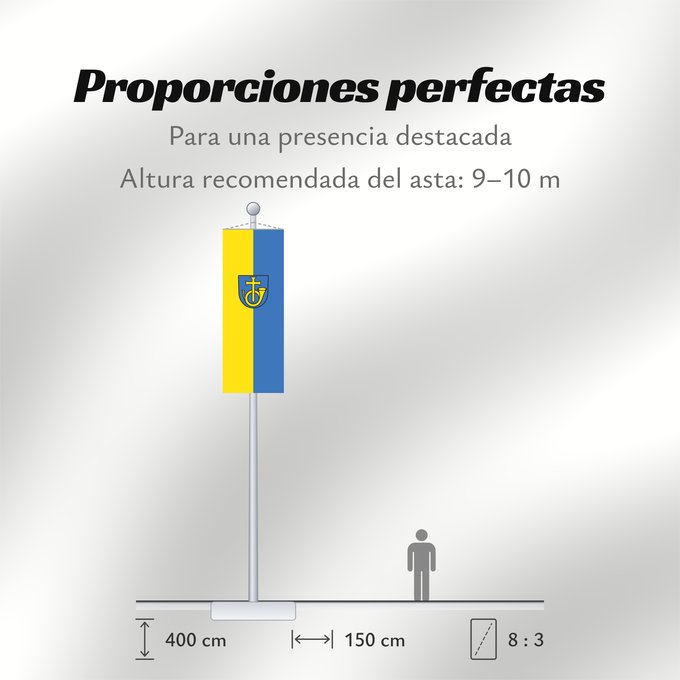 Proporciones de la bandera: Remshalden (Region Stuttgart)
