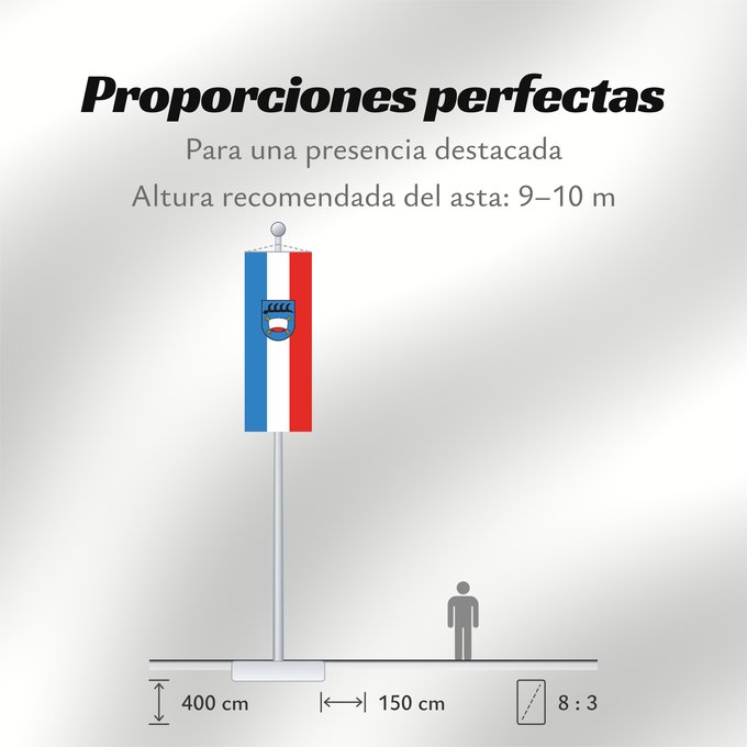 Proporciones de la bandera: Pfullingen (Schwäbische Alb)