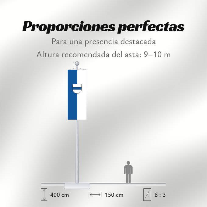 Proporciones de la bandera: Obernheim (Schwäbische Alb)