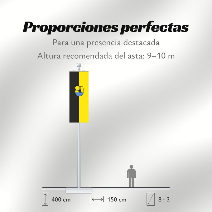 Proporciones de la bandera: Jachenau (Tölzer Land)