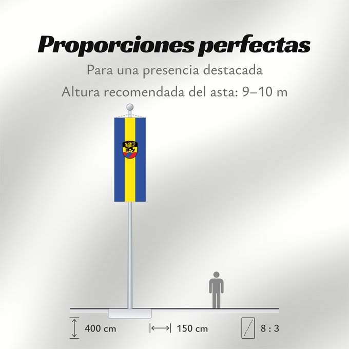 Proporciones de la bandera: Erharting (Inn-Salzach)