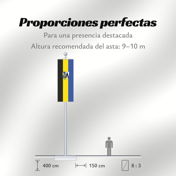 Proporciones de la bandera: Feldkirchen-Westerham (Chiemsee-Alpenland)