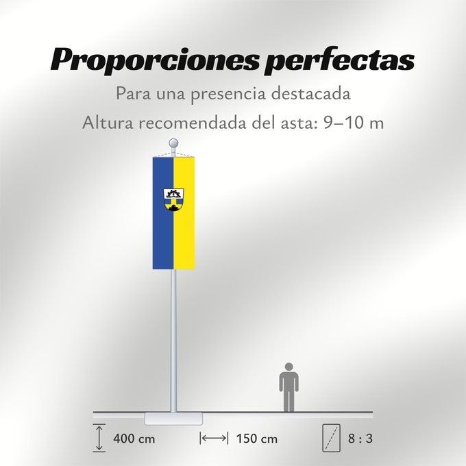 Proporciones de la bandera: Engelsberg (Chiemgau)