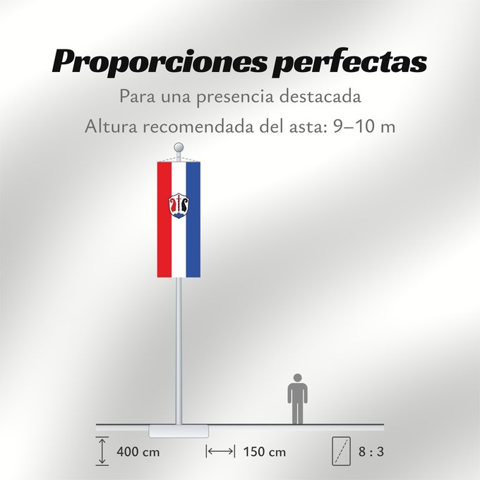 Proporciones de la bandera: Grabenstätt (Chiemgau)