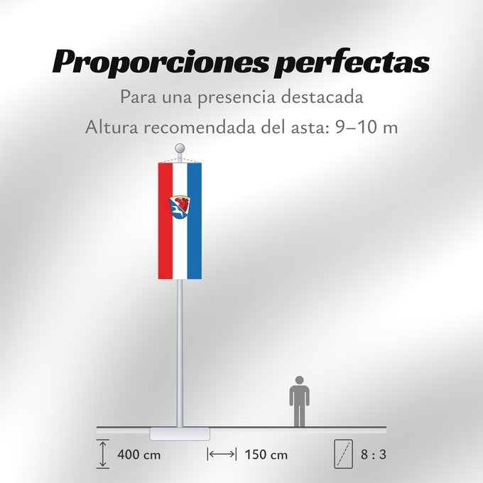 Proporciones de la bandera: Unterwössen (Chiemgau)
