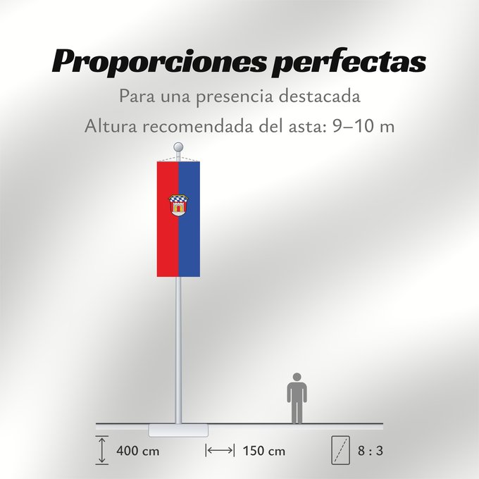 Proporciones de la bandera: Deggendorf, GKSt (Bayerischer Wald)