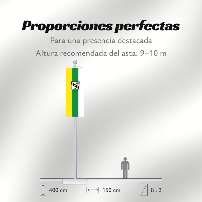 Proporciones de la bandera: Oberpöring (Bayerisches Golf- und Thermenland)