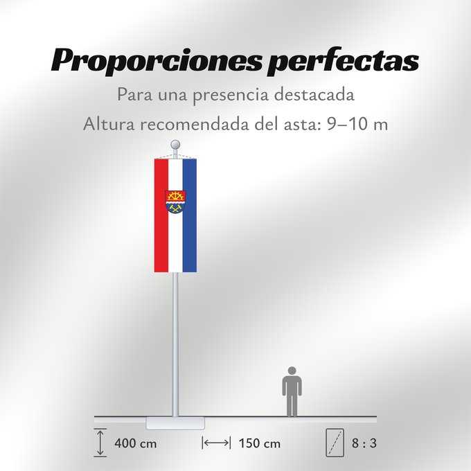 Proporciones de la bandera: Haidmühle (Bayerischer Wald)