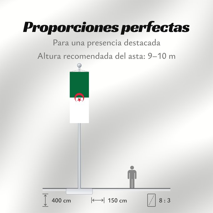Proporciones de la bandera: Algeria	L Algérie	Argelia	Algerien	Dell Algeria	Algerije	Argélia	Algierii	Vo Algérie	علم الجزائر	Σημαία της Αλγερίας	Alĝerio	Algerian	דגל אלג יריה	Algéria	Aljazair	アルジェリアの国旗	Asenǧaq n Dzayer	알제리의 국기	Drapèu d Argeria	Флаг Алжира	Alžirije	Algeriets	ⴰⵏⴰⵢ ⴰⴷⵣ