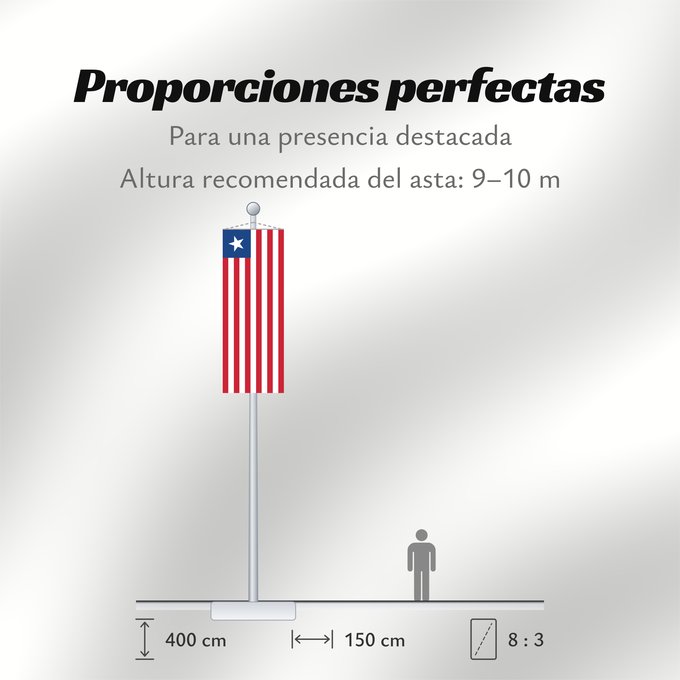 Proporciones de la bandera: Liberia Libérie پرچم لیبریا Liberian Liberiei Liberije