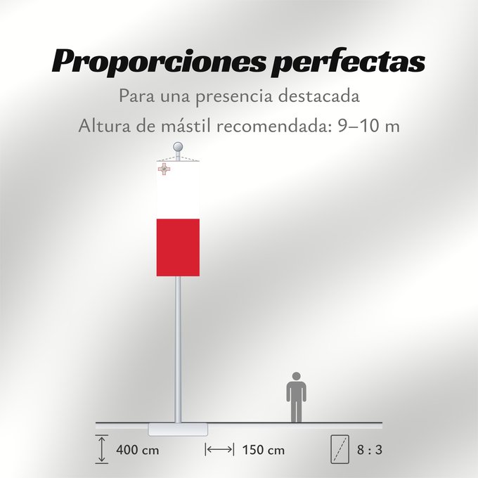 Proporciones de la bandera: Malta	Malte	Сцяг Мальты	Maltas	Ta  Malta	Флаг Мальты	Прапор Мальти