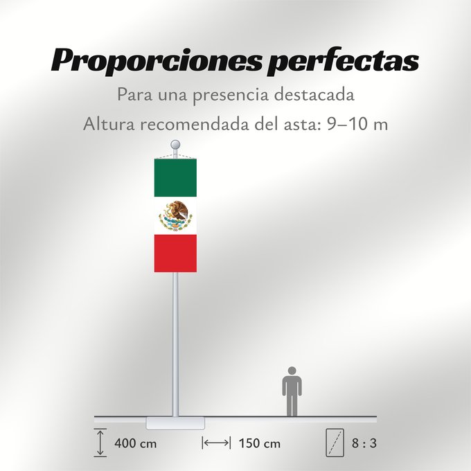 Proporciones de la bandera: Mexico	Mexico Official version of the Flag of the United Mexican States or Mexico	Mexique	México La actual bandera de los Estados Unidos Mexicanos	Mexiko	Messico	México	Meksyku	علم المكسيك	Mïxiku wiphala	Meksika	Mèxic	Mexická vlajka	Mexicos	Meksiko	Mexiko