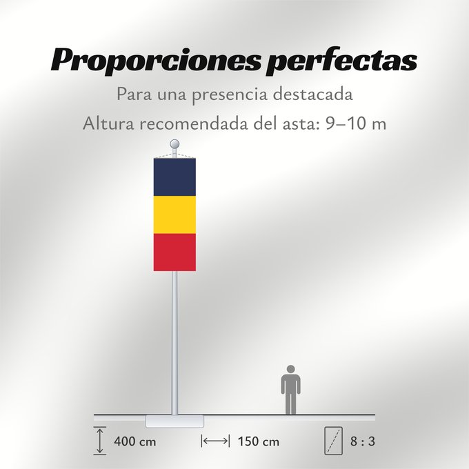 Proporciones de la bandera: Chad National du Tchad Chad. Proporción 2 3 Tschad Ciad Tsjaad علم تشاد Ĉado Ciadului Čada Tchads