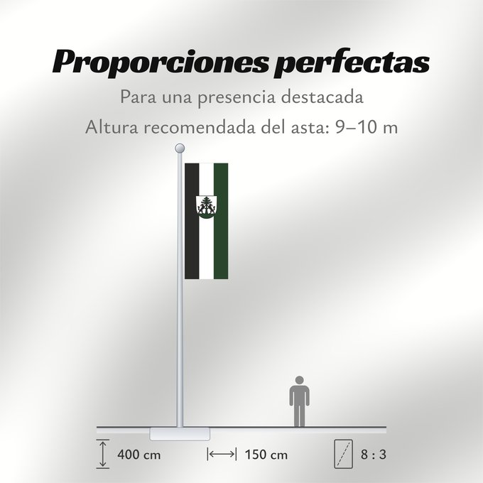 Proporciones de la bandera: Murrhardt (Region Stuttgart)