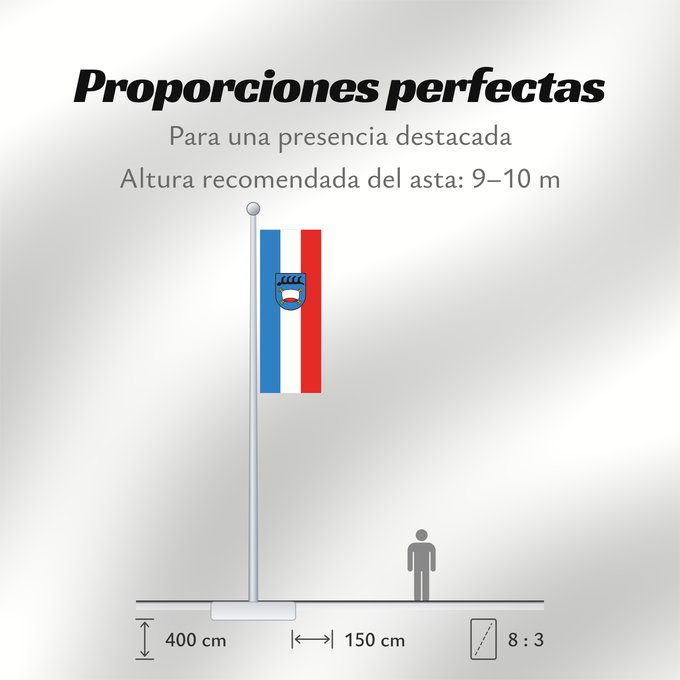 Proporciones de la bandera: Pfullingen (Schwäbische Alb)