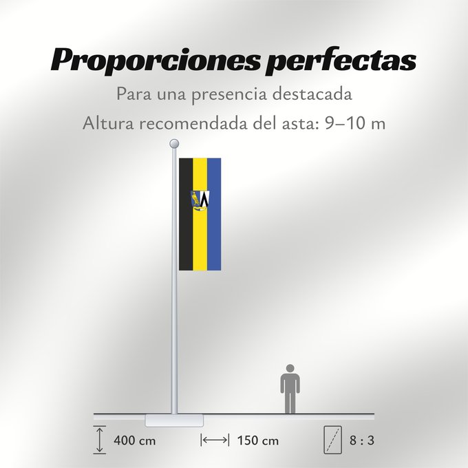 Proporciones de la bandera: Feldkirchen-Westerham (Chiemsee-Alpenland)