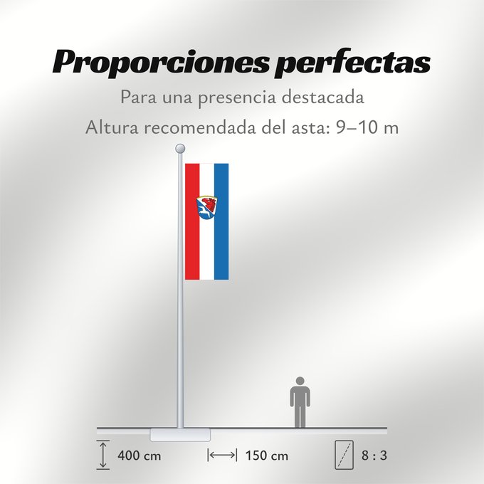 Proporciones de la bandera: Unterwössen (Chiemgau)