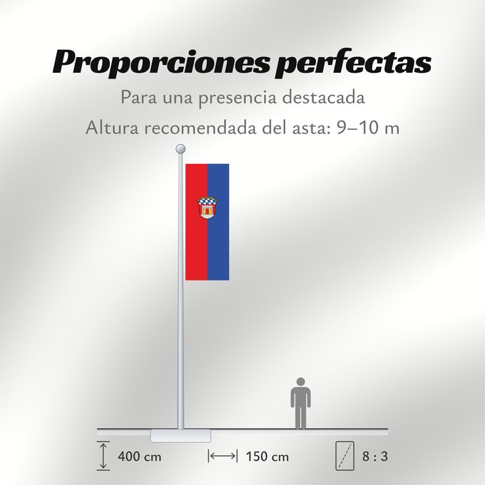 Proporciones de la bandera: Deggendorf, GKSt (Bayerischer Wald)