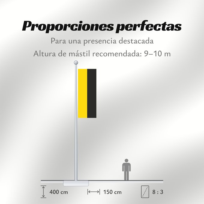Proporciones de la bandera: Saxony-Anhalt	Saxony-Anhalt 	Saxe-Anhalt	Sajonia-Anhalt	Sachsen-Anhalt	Sassonia-Anhalt	Civil flag of Saxony-Anhalt