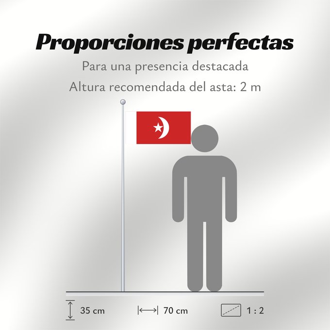 Proporciones de la bandera: Umm al-Qaiwain	Umm al-Quwain	علم إمارة أم القيوين