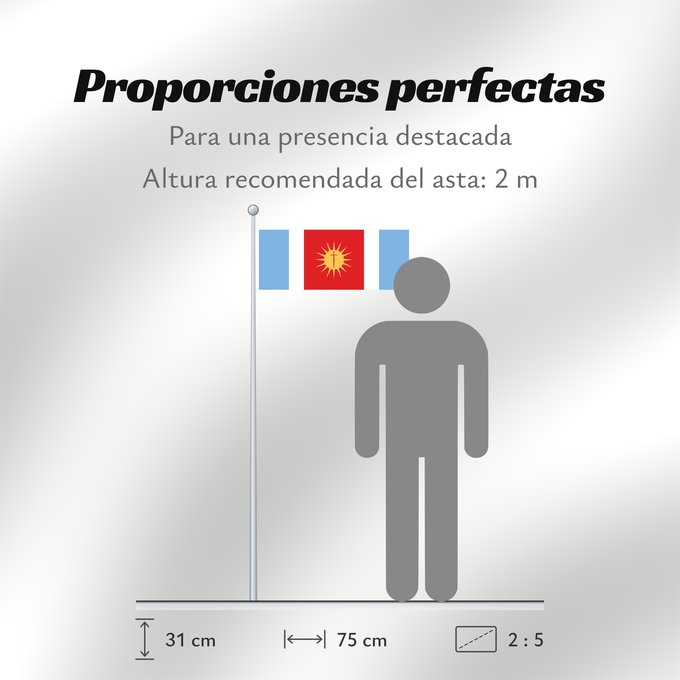 Proporciones de la bandera: Provincia de Santiago del Estero Santiago del Estero Province province de Santiago del Estero provincia de Santiago del Estero Santiago del Estero (Provinz) provincia di Santiago del Estero Santiago del Estero, Argentina
