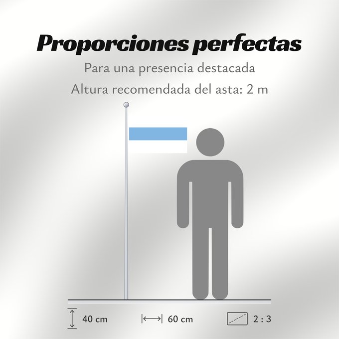 Proporciones de la bandera: Provincia de Tucumán	Argentina  popularly known as  Bandera de Macha	Province de Tucumán	Tucumán (Provinz)