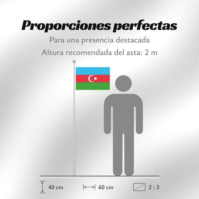Proporciones de la bandera: Azerbaijan	L Azerbaïdjan	Azerbaiyán	Aserbaidschan	Dell Azerbaigian	Azerbeidzjan	Azerbejdżanu	Азербаиџьан абыраҟ	علم أذربيجان	Azərbaycan	Сцяг Азербайджана	Сьцяг Азэрбайджану	Azerbajĝano	Aserbaidžaani lipp	Azerbaidžanin	Azerbajdzsán	Ադրբեջանի դրոշը	აზერბაიჯ