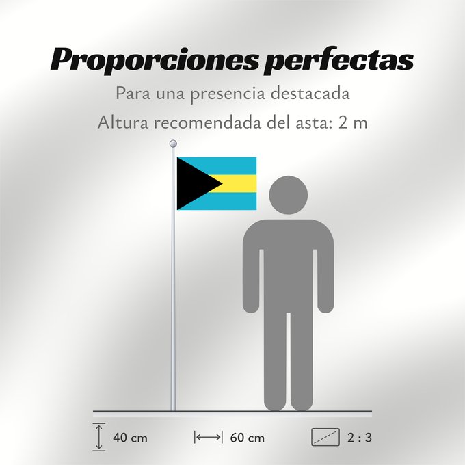 Proporciones de la bandera: Bahamas	Bahama	Bahama s	Das Bahamas	Bahamów	Y Bahamas	La Bahamoj	Bahaman	Bahámaí	Des Bahamas	Ala Bahamayê	Ynysow Bahama	Знаме на Бахамите	Pāmitl Bahamah	Bahamakuna unanchan	Statului Bahamas	Флаг Багам	Bahamov