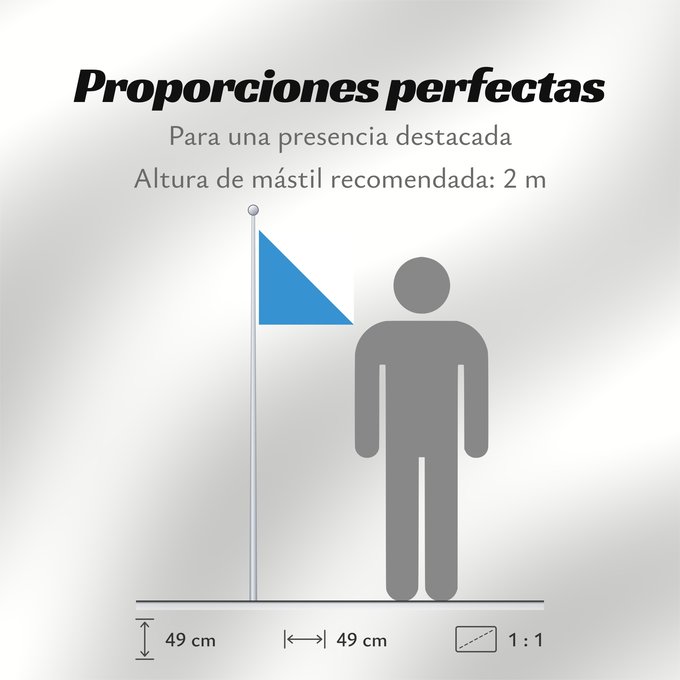 Proporciones de la bandera: Zürich (de)