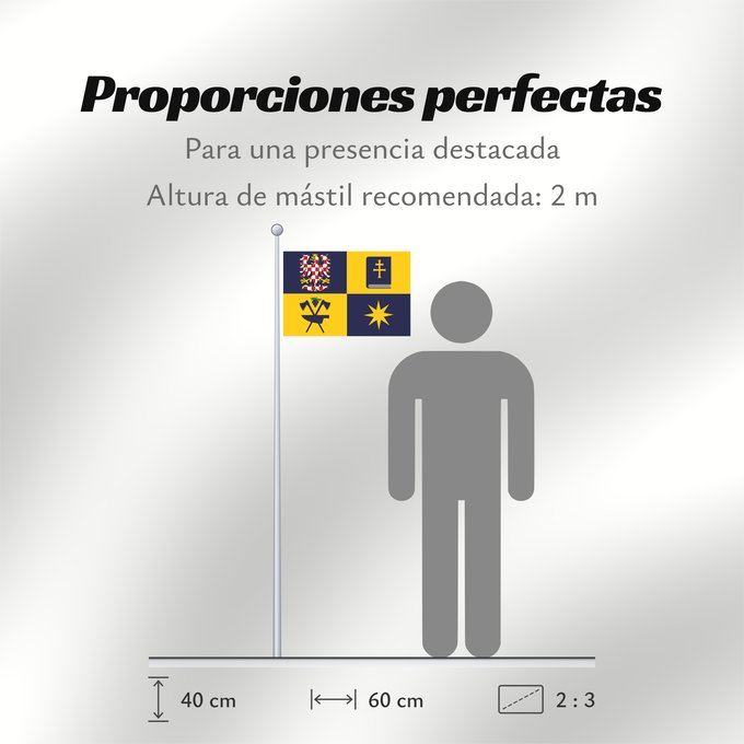 Proporciones de la bandera: Zlin Region	Zlín Region	Région de Zlín	Región de Zlín	Region Zlín