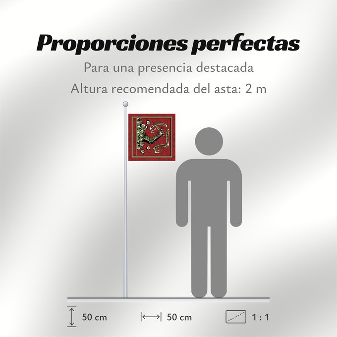 Proporciones de la bandera: Bedford