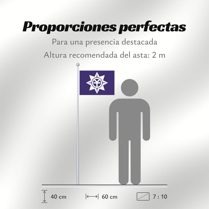 Proporciones de la bandera: Okayama