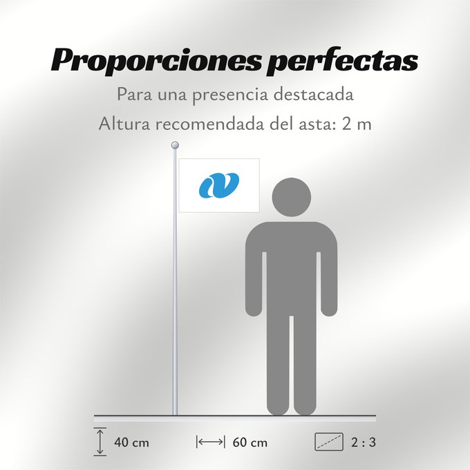 Proporciones de la bandera: Nagasaki