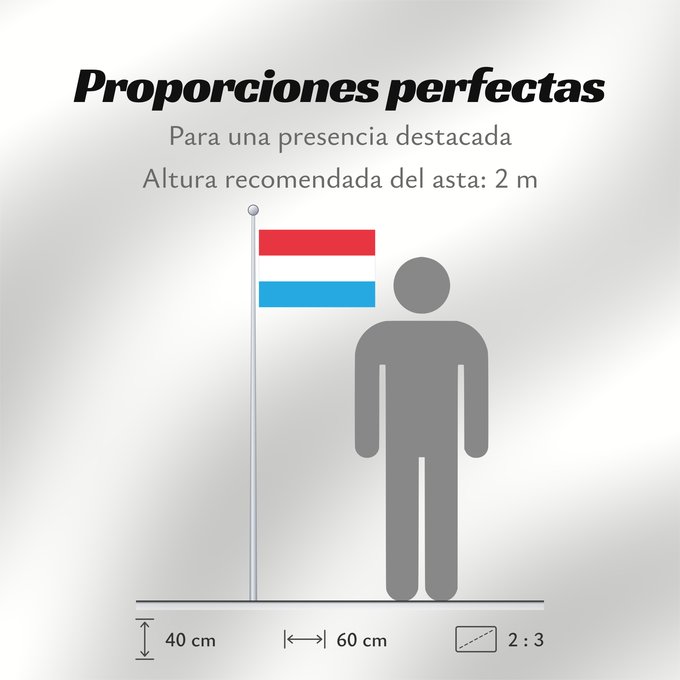 Proporciones de la bandera: Luxembourg	Luxemburgo	Luxemburg	Lussemburghese	Luksemburga	Сцяг Люксембурга	Национално знаме на Люксембург	Banniel Luksembourg	Lucemburská vlajka	Luxembourgs	Σημαία του Λουξεμβούργου	Luksemburgi lipp	پرچم لوکزامبورگ	Luxemburgin	Lucsamburg	ლუქსემბურგის დრო