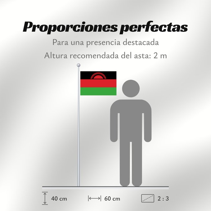 Proporciones de la bandera: Malawi	Malaui	የማላዊ ሰንደቅ ዓላማ	علم ملاوي	Malawis	Malavio	Maláive	Mbendera ya Malaŵi	Флаг Малави	Malavija	Malaawi