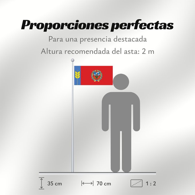 Proporciones de la bandera: Altai Krai	Altai Krai 	Kraï de l'Altaï	Krai de Altái	Altai krai