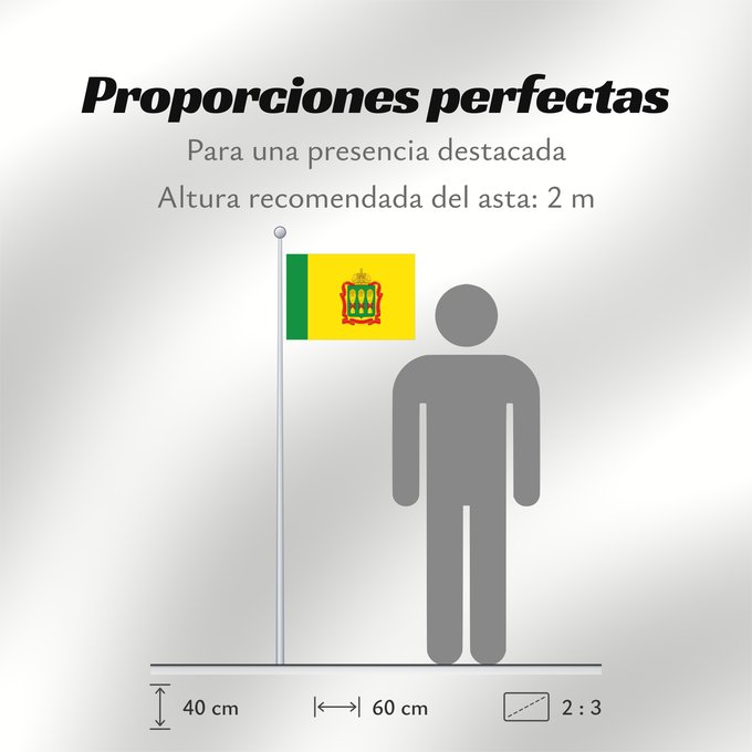 Proporciones de la bandera: Penza Oblast	Oblast de Penza	Óblast de Penza	Oblast Pensa