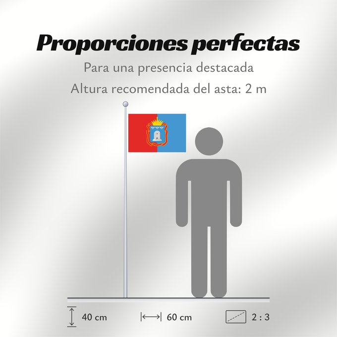 Proporciones de la bandera: Tambov Oblast Oblast de Tambov Óblast de Tambov Oblast Tambow