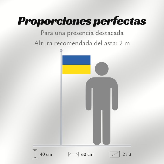 Proporciones de la bandera: Ukraine L Ukraine Ucrania Dell Ucraina Oekraïne Ucrânia Ukrainy علم أوكرانيا Ukrayna bayrağı / Ukrayna бајрағы Сцяг Украіны Сьцяг Украіны Знаме на Украйна Ukraina Украина байрагъы Ukrajiny Оукра́ины зна́мѧ Σημαία της Ουκρανίας Ukrainio Ukrainan Ukraina ba