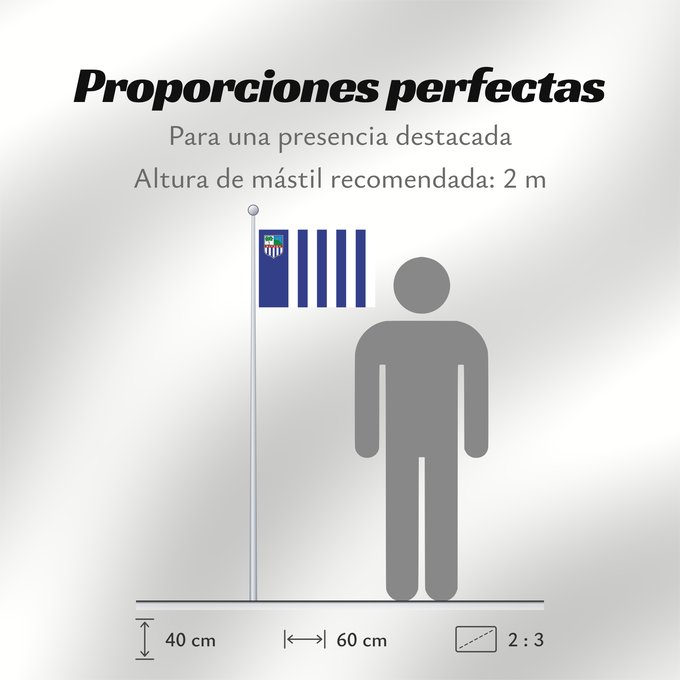 Proporciones de la bandera: Rivera Department	Rivera